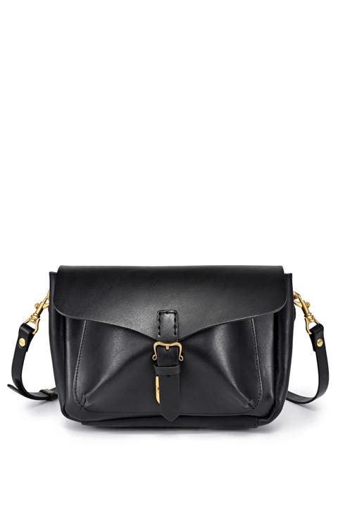 Isla Leather Crossbody Bag