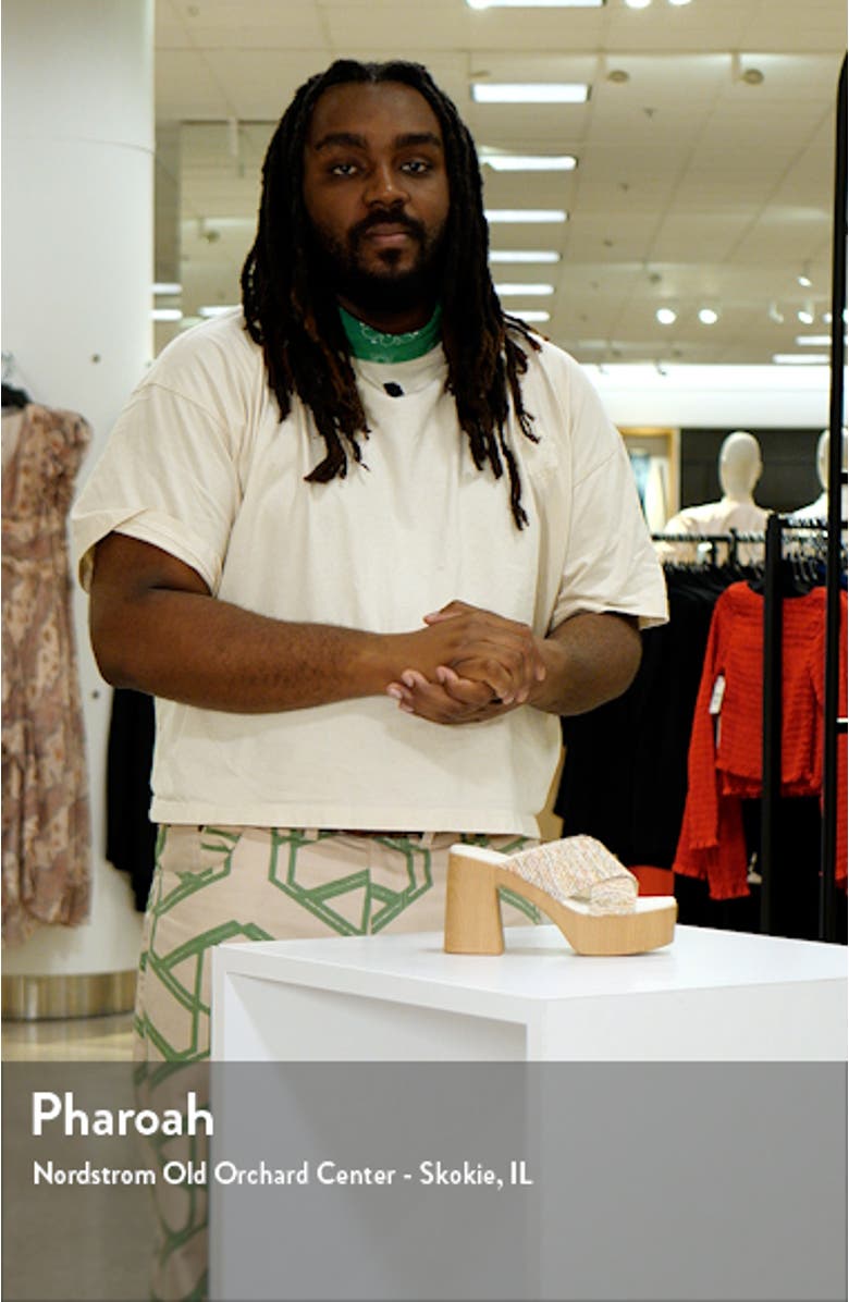 Arling Platform Slide Sandal, sales video thumbnail