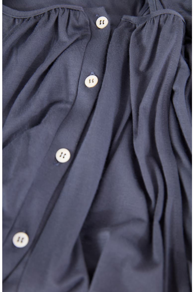 Louna Maternity and Nursing Nightdress, Alternate, color, MIDNIGHT BLUE