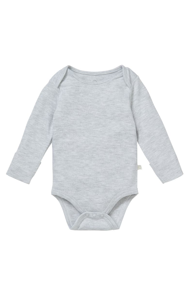 MORI Long Sleeve Bodysuit, Main, color, Grey