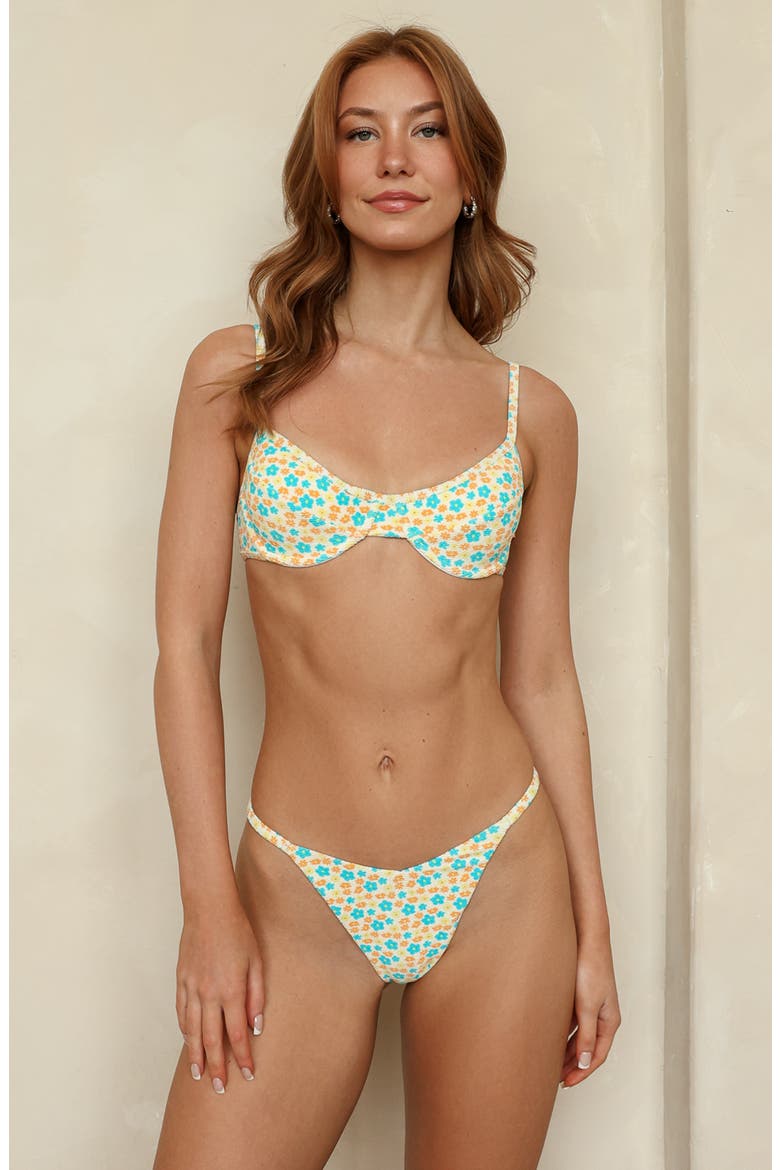 Fiji Thong Bikini Bottom, Main, color, Tropicana