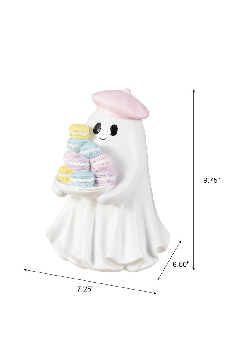 Halloween Resin Witch Ghost Table Decor, Alternate, color, Pink