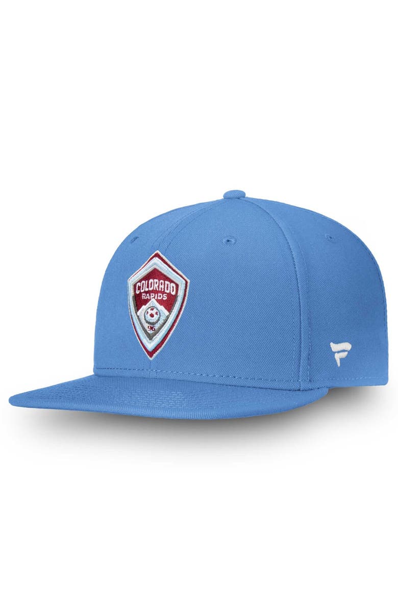 FANATICS Men's Fanatics Branded Blue Colorado Rapids Emblem Snapback Hat, Main, color, Blue