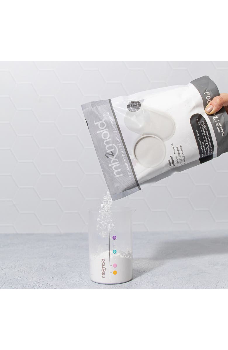 Brea Reese Mix2Mold Ceramic Resin White Powder, Alternate, color,