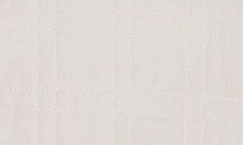 Pom Pom At Home Owen Quilted Coverlet In Cream