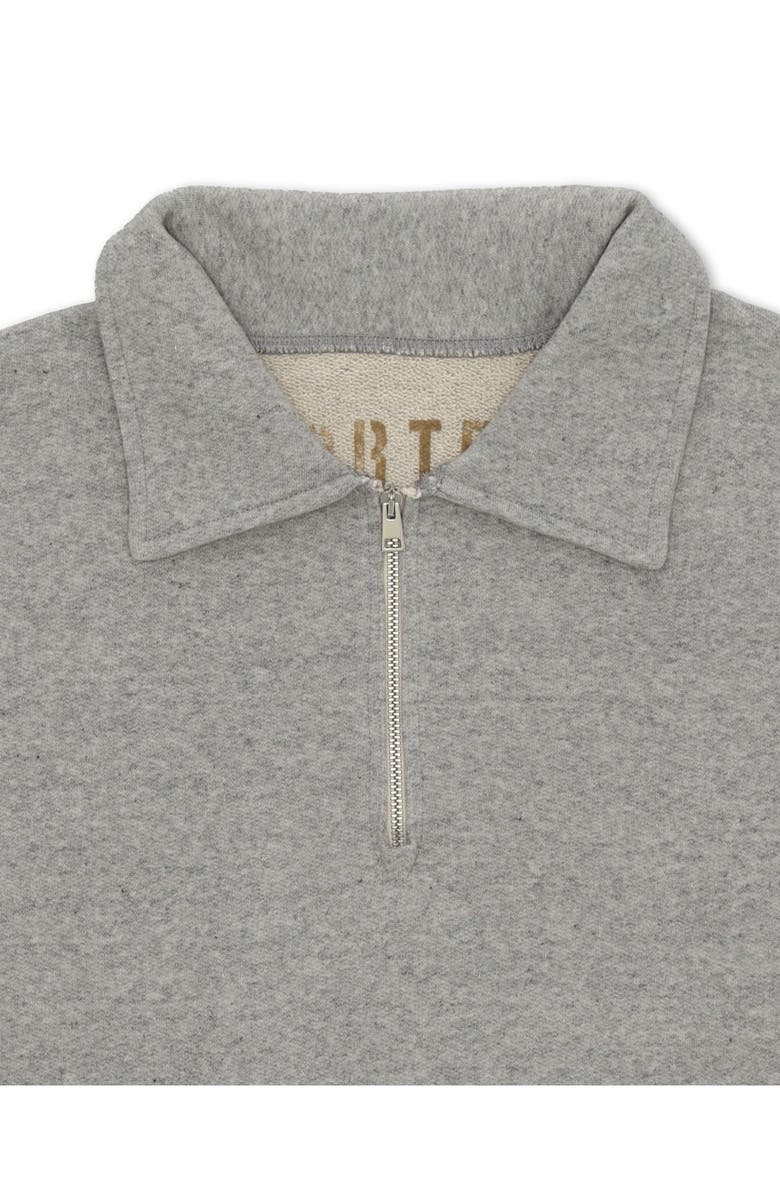 Fortela Idaho Cotton 3/4 Zip Sweatshirt, Alternate, color, Melange