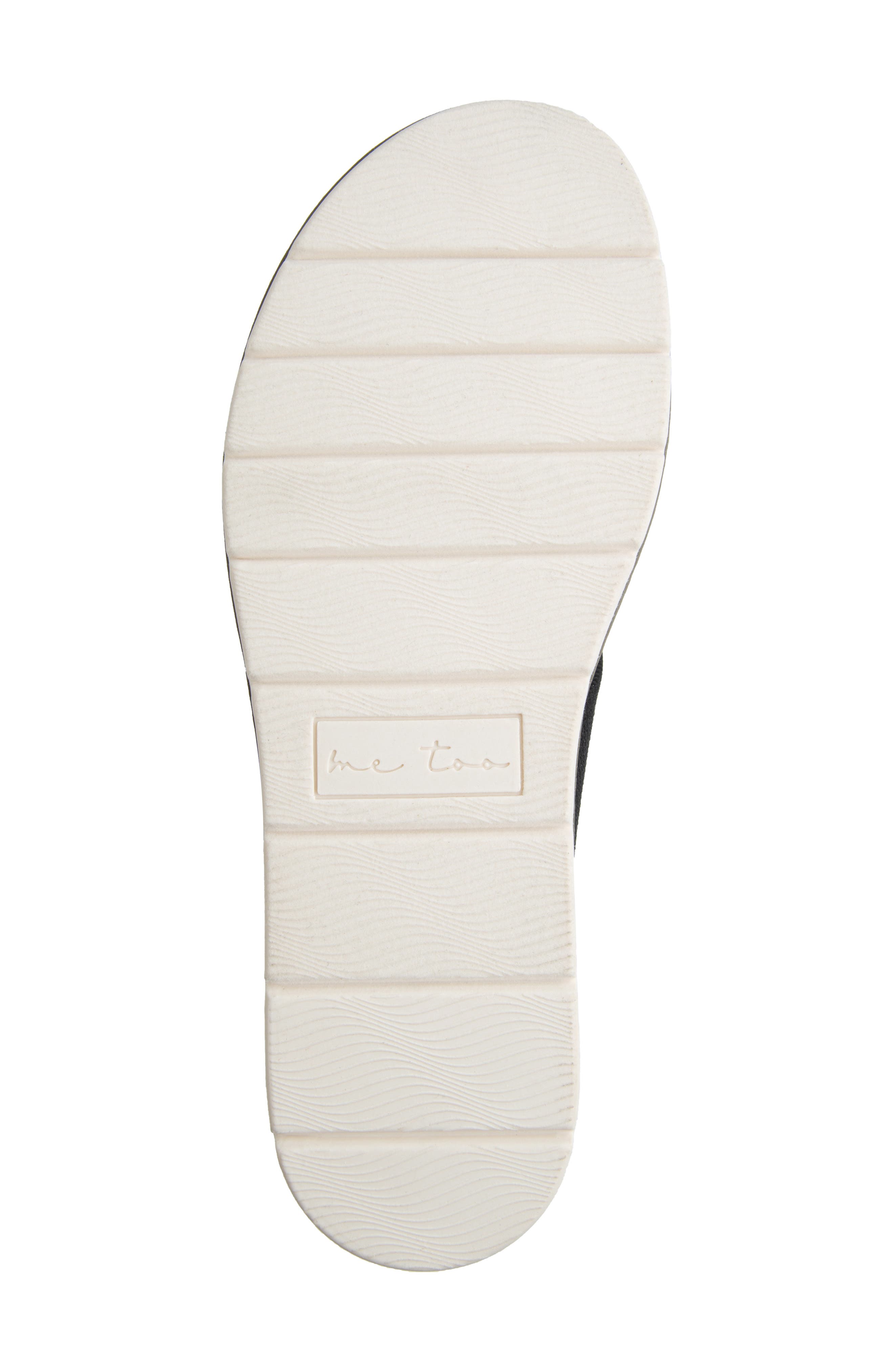 Me Too Ailee Wedge Slide Sandal, Alternate, color, Black