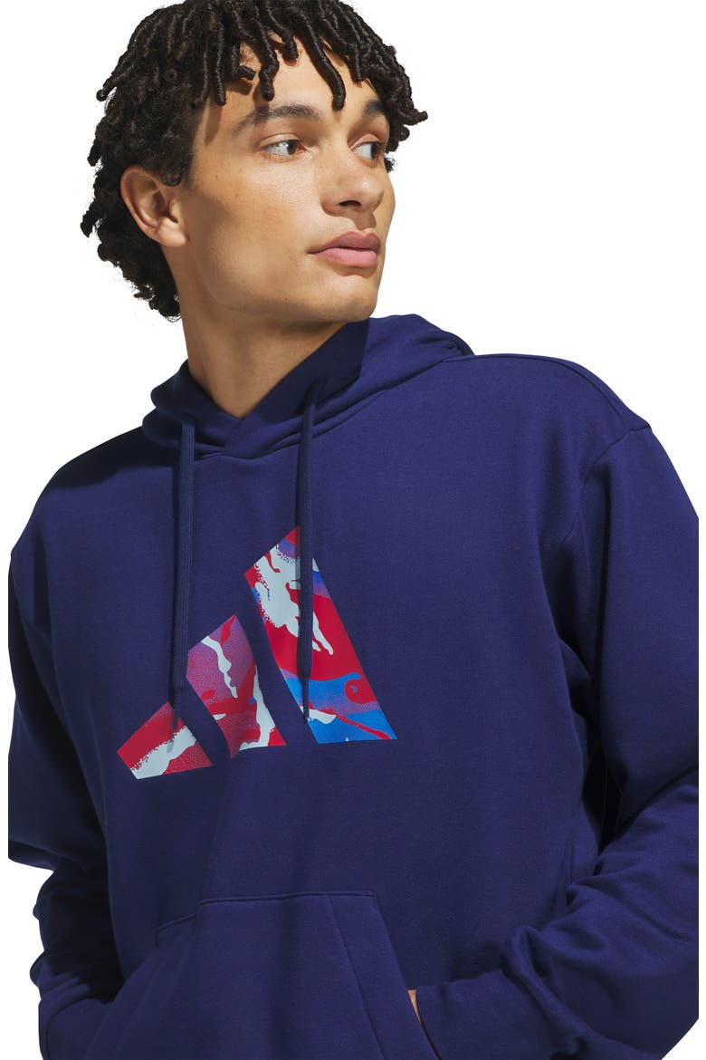 Camo Graphic Hoodie, Alternate, color, DARK BLUE