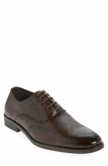 GEOFFREY BEENE Faux Leather Oxford