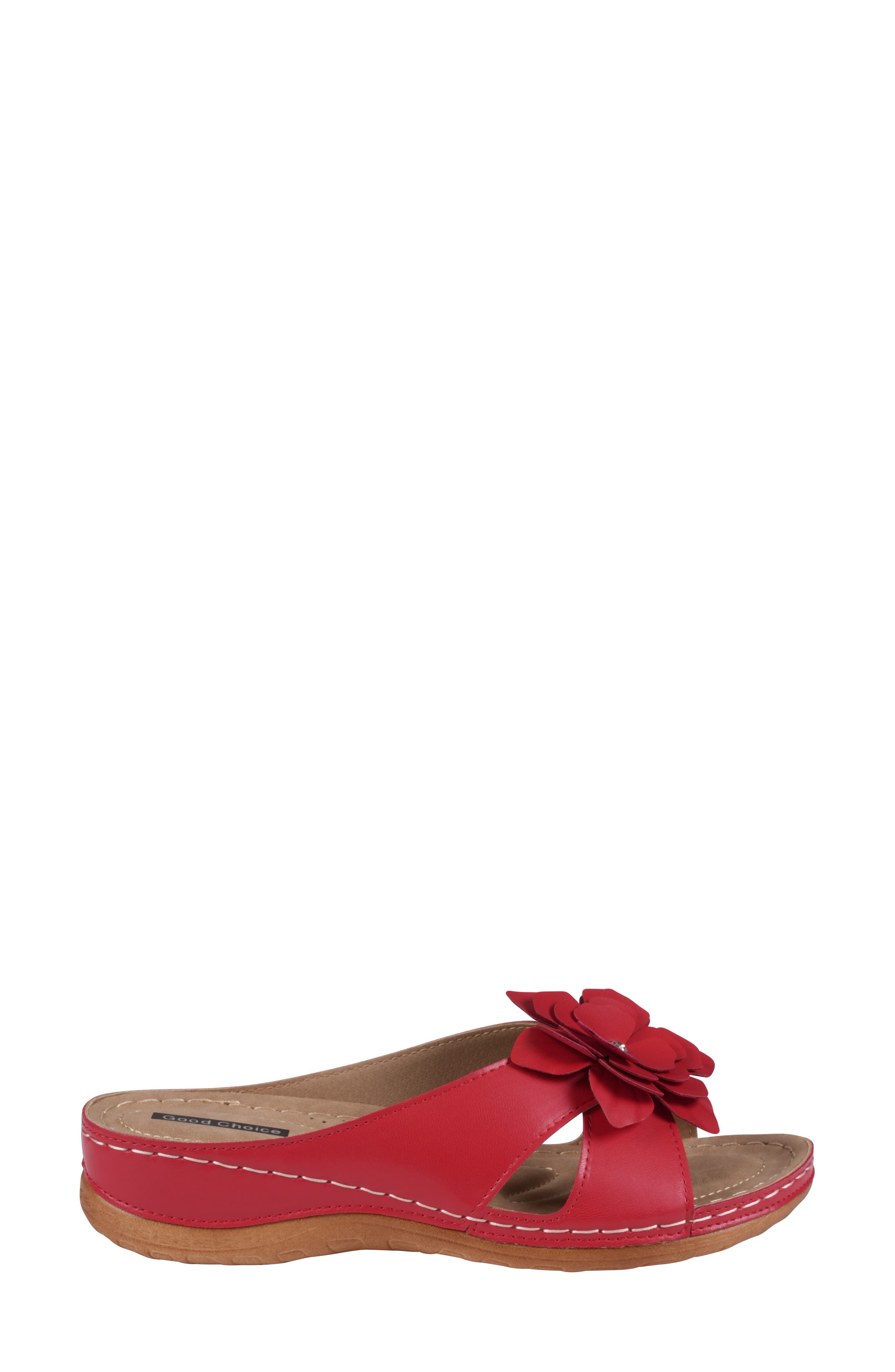 GC SHOES Joy Flower Sandal, Alternate, color, Coral