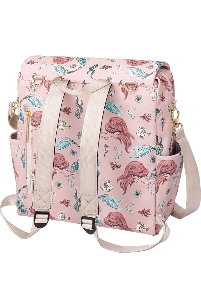 Petunia Pickle Bottom x Disney The Little Mermaid Boxy Water Resistant Backpack, Alternate, color,