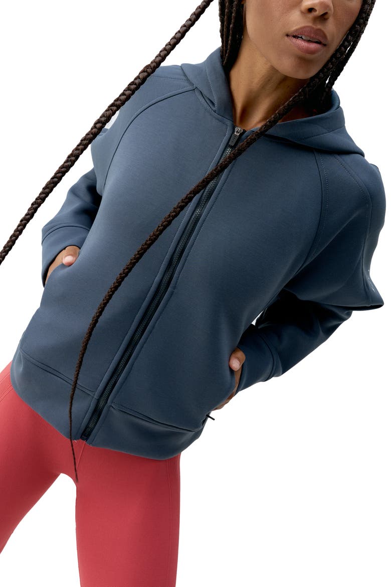 Elsa Performance Sport Sweatshirt, Alternate, color, Blue Grey