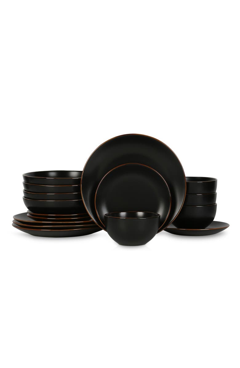 Stone Lain Brasa Stoneware 16-Piece Dinnerware Set, Main, color,