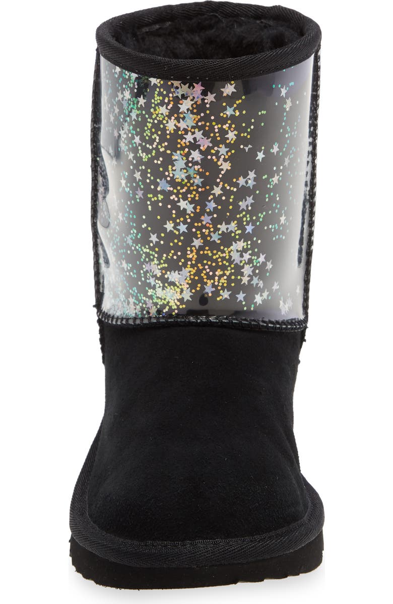 UGG<sup>®</sup> Classic II Clear Glitter Waterproof Boot, Alternate, color,