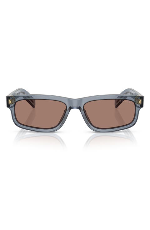 57mm Rectangular Sunglasses