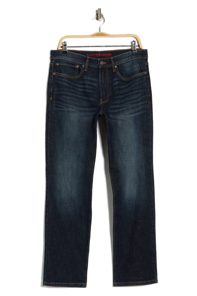 121 Slim Straight Leg Jeans, Alternate, color, BARBON ALLEY