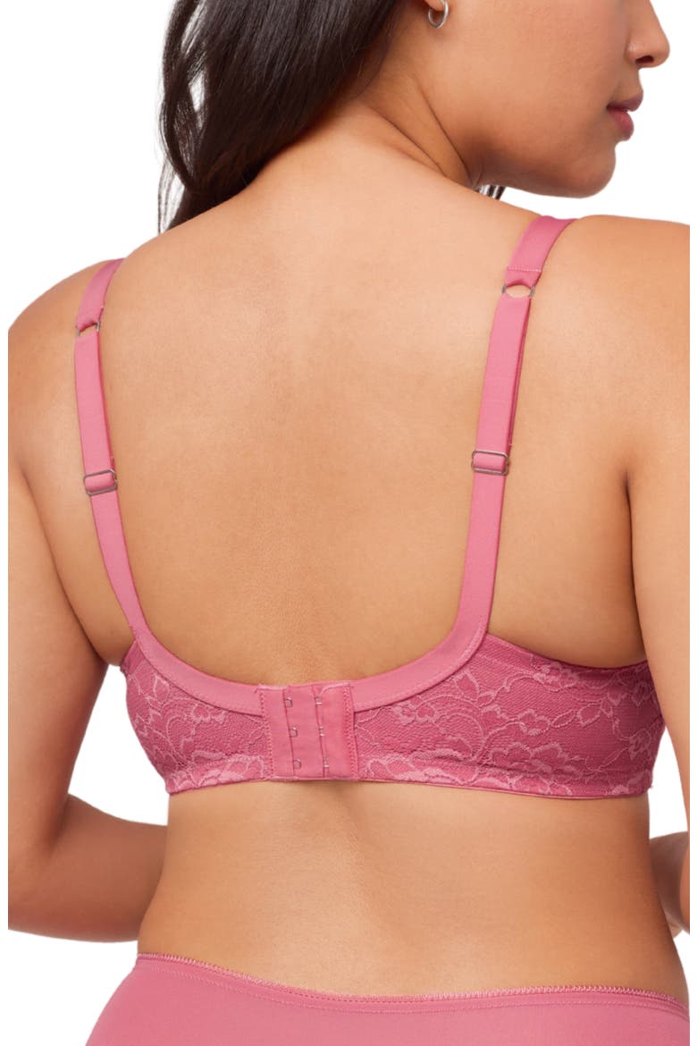 Pure Plus Underwire T-Shirt Bra, Alternate, color, LIPSTICK