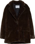 Stand Studio Emmie Faux Fur Jacket