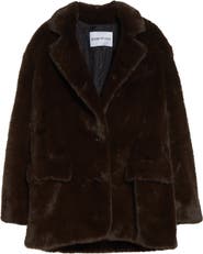 Stand Studio Emmie Faux Fur Jacket