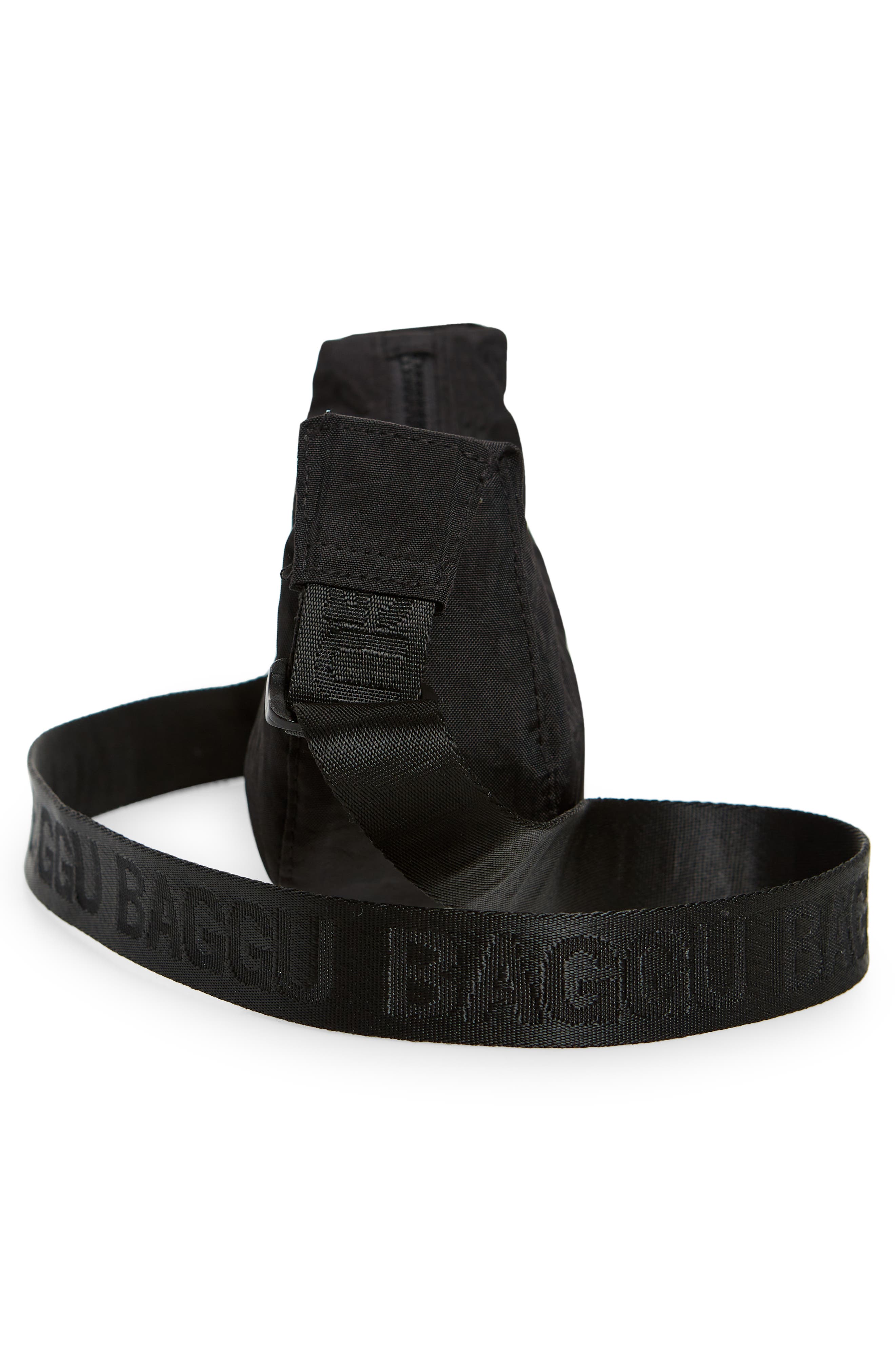 Baggu Mini Crescent Nylon Shoulder Bag, Alternate, color, 