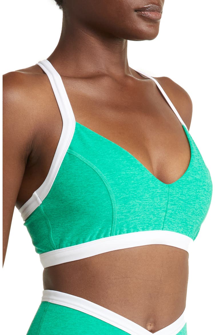 Spacedye Outlines Sports Bra, Alternate, color, GREEN GRASS-CLOUD WHITE