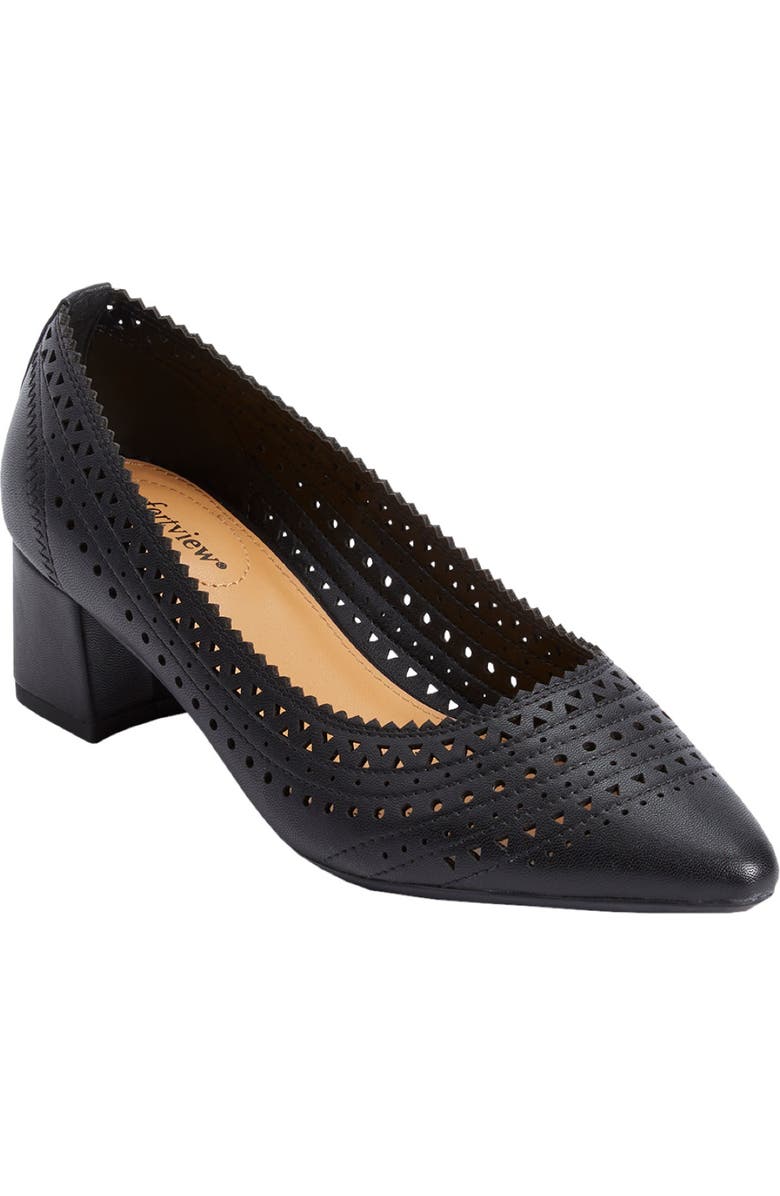 Comfortview The Knightly Slip On Pump, Main, color, Black