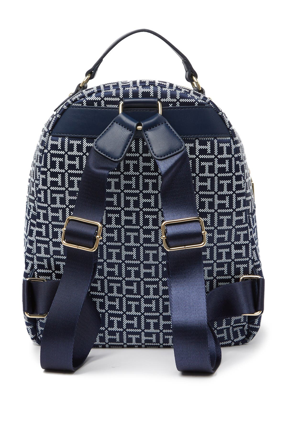 Tommy Hilfiger Emilia Dome Mono Jacquard Backpack, Alternate, color, 