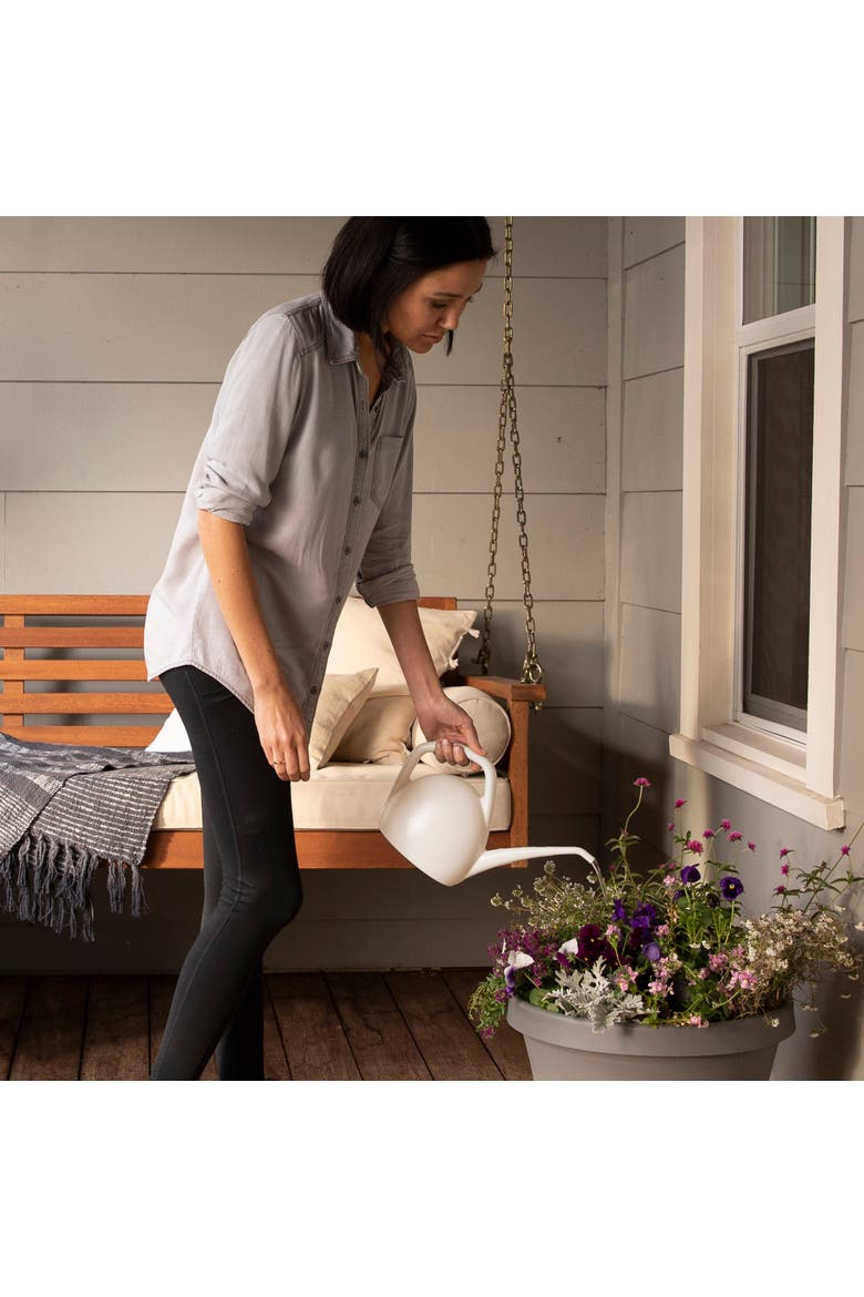 Canary Watering Can 1.5 Liter Cream Color, Alternate, color, Off-White