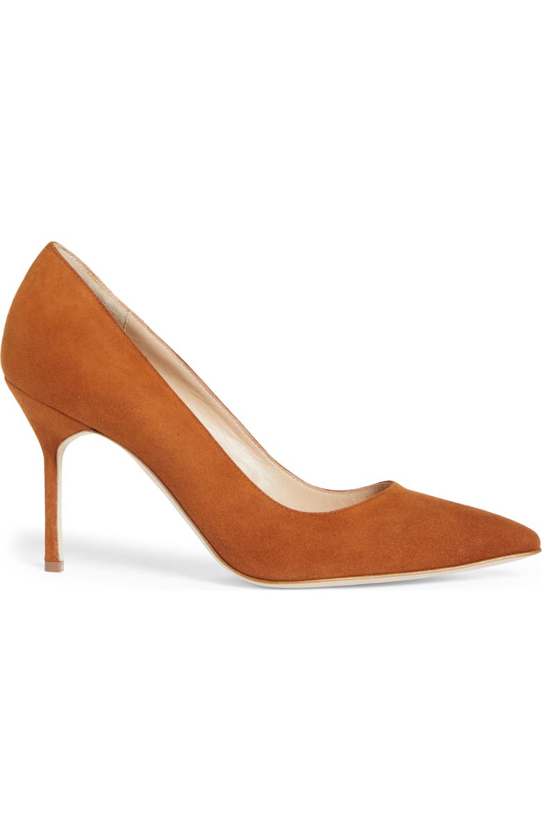 Manolo Blahnik BB Pointed Toe Pump, Alternate, color,