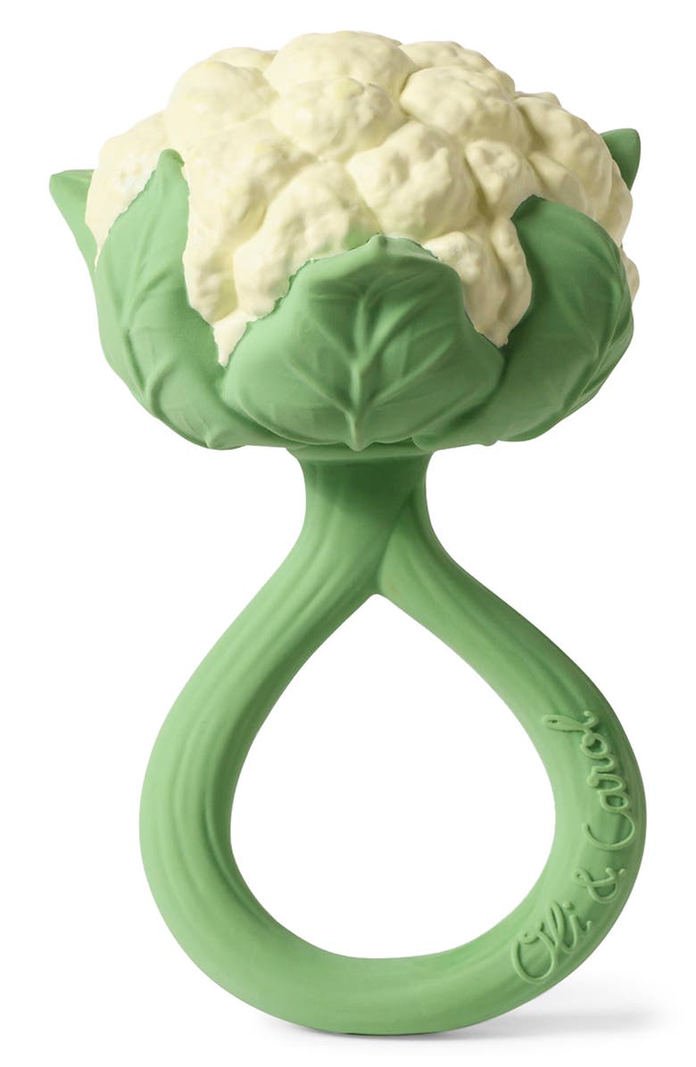 Oli&Carol Cauliflower Rattle, Main, color, Green