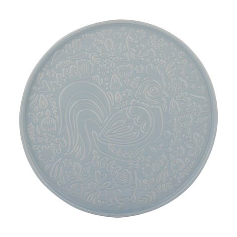Home to Roost Round Platter, 12-Inch