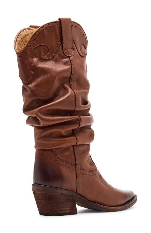 Steve Madden Stage Slouch Boot In Brown
