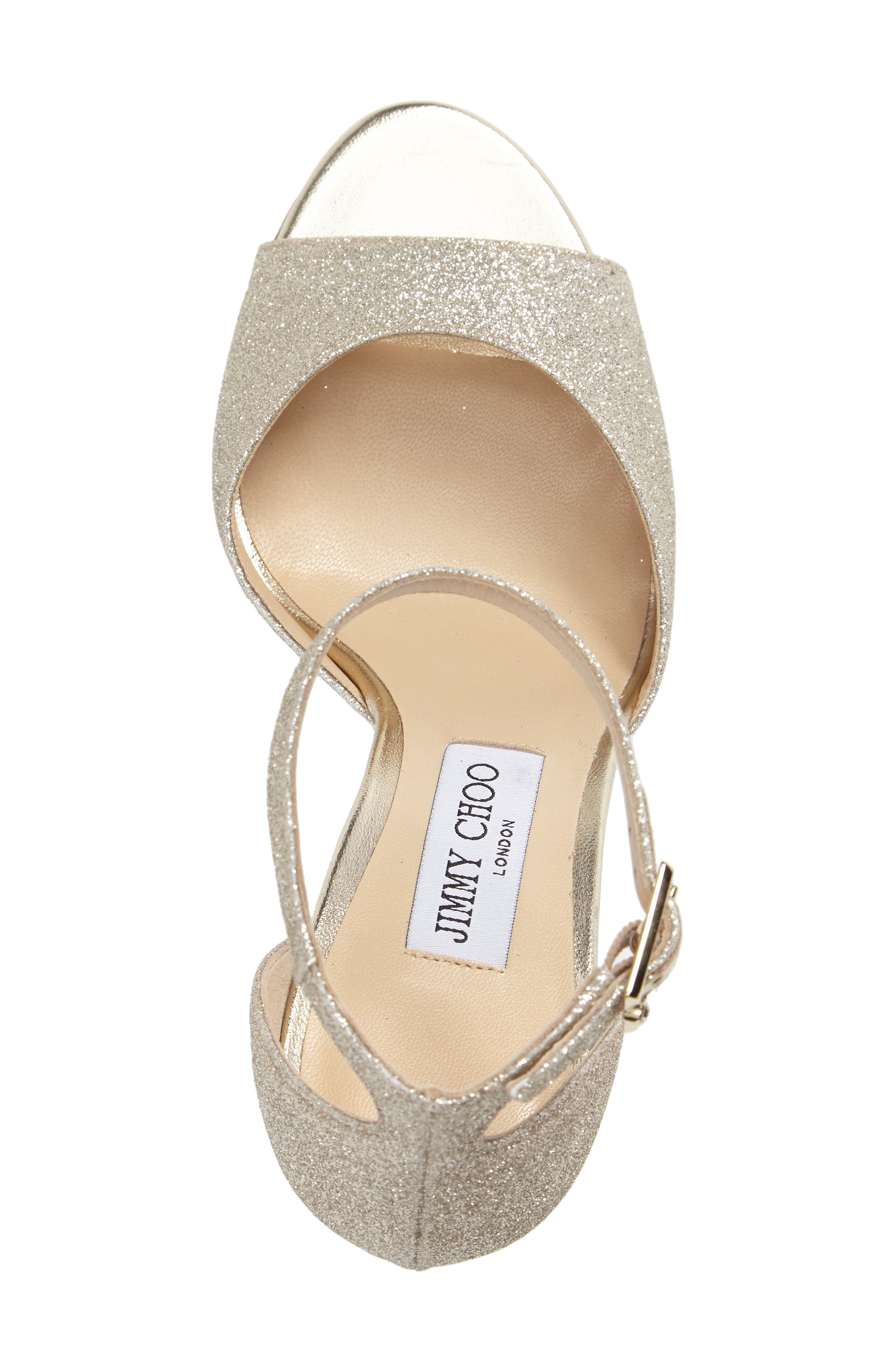 Jimmy Choo Annie 100 Ankle Strap Sandal, Alternate, color, 