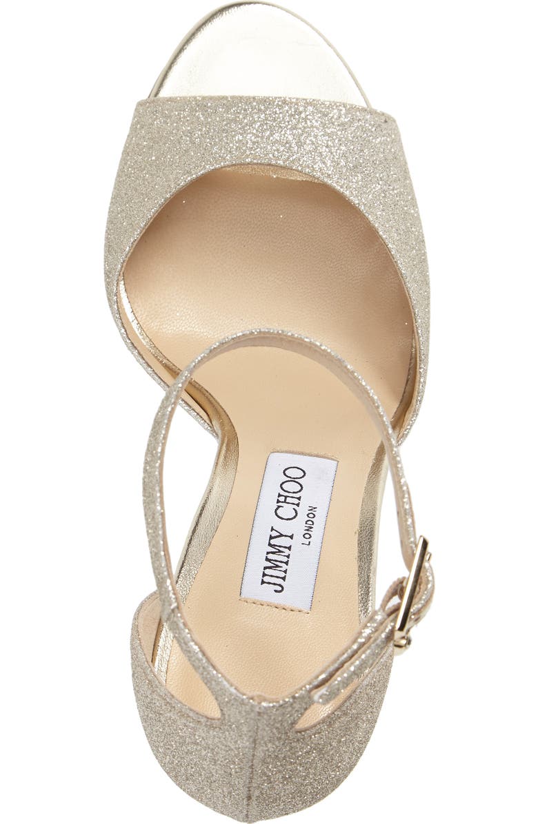 Jimmy Choo Annie 100 Ankle Strap Sandal, Alternate, color,