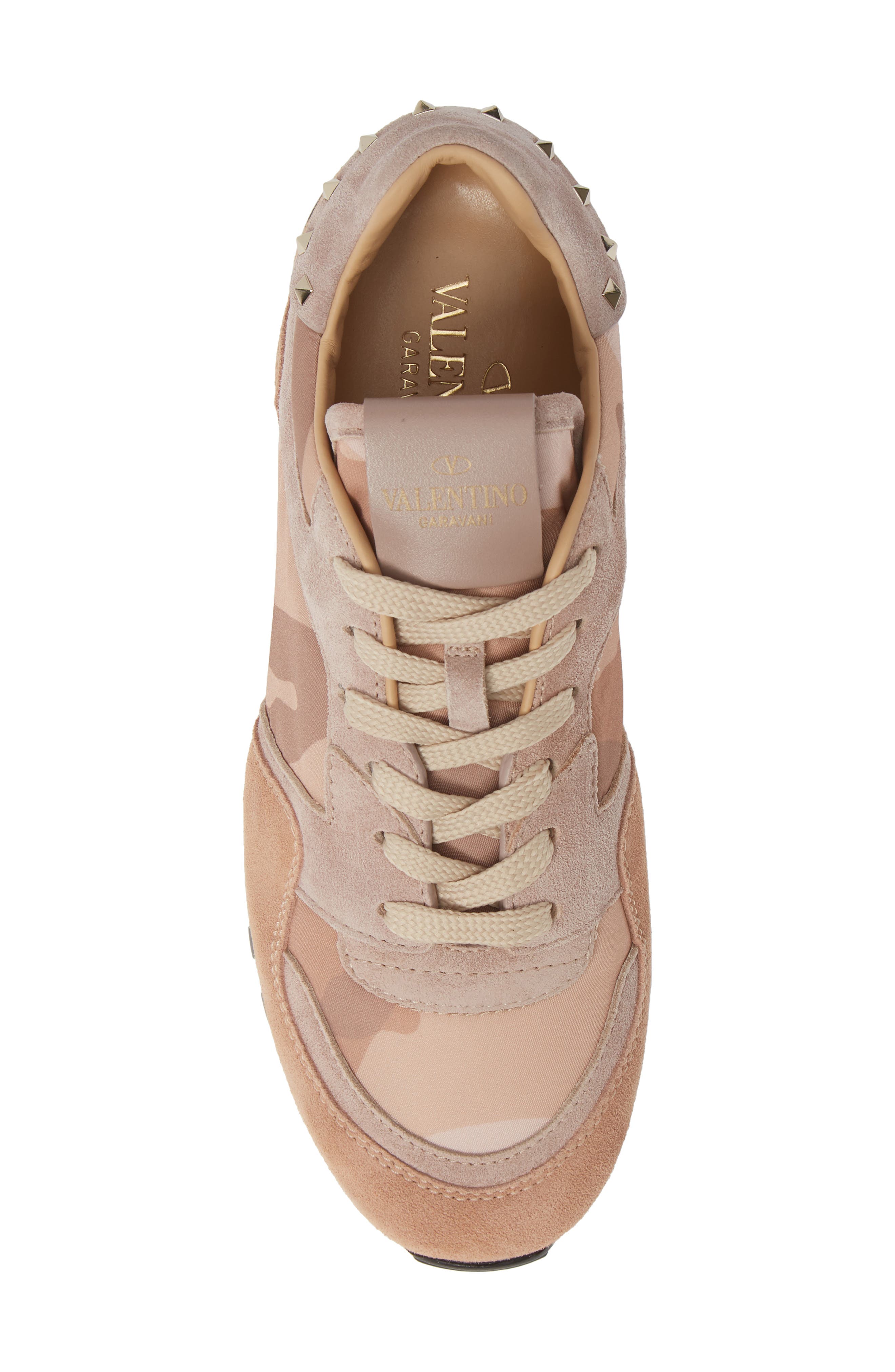 Valentino Garavani Rockstud Sneaker, Alternate, color, 