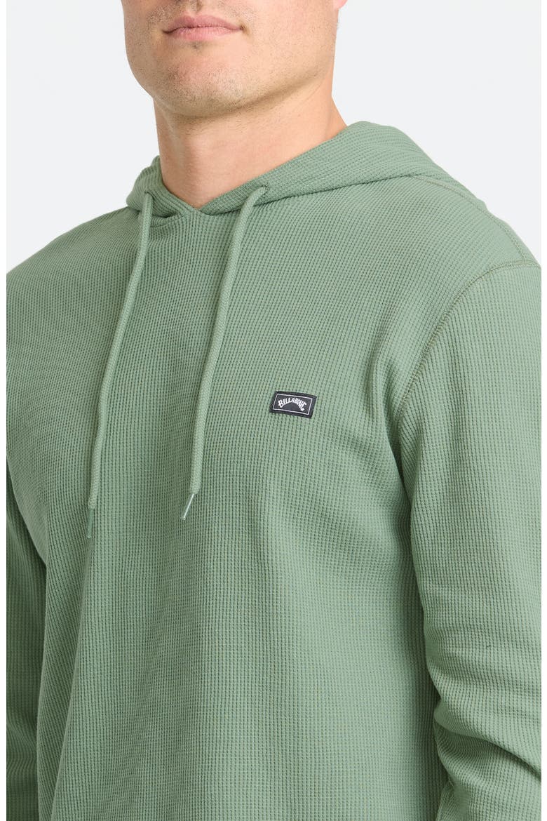 Foundation Thermal Hoodie, Alternate, color, HEDGE GREEN
