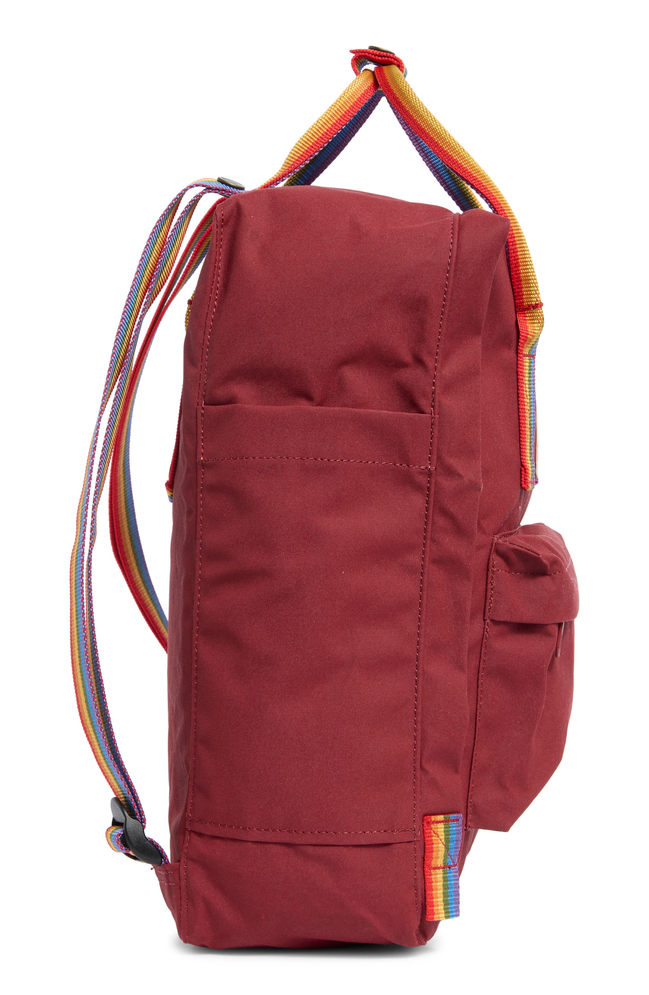 Kånken Rainbow Water Resistant Backpack, Alternate, color, OX RED-RAINBOW PATTERN
