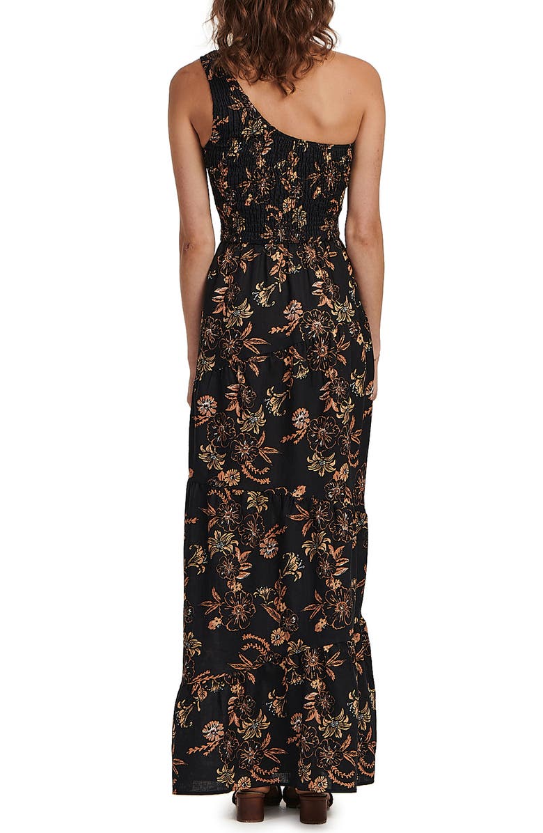 Charlie Holiday Pamela OneShoulder Linen & Cotton Maxi Dress — free download