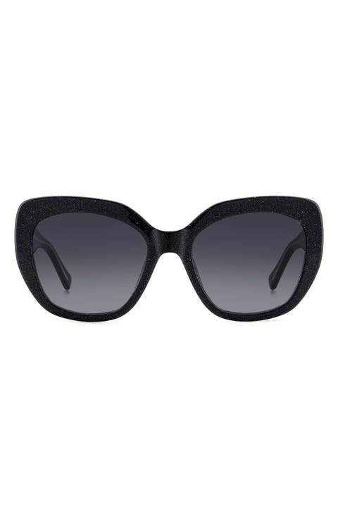 winslet 55mm gradient round sunglasses