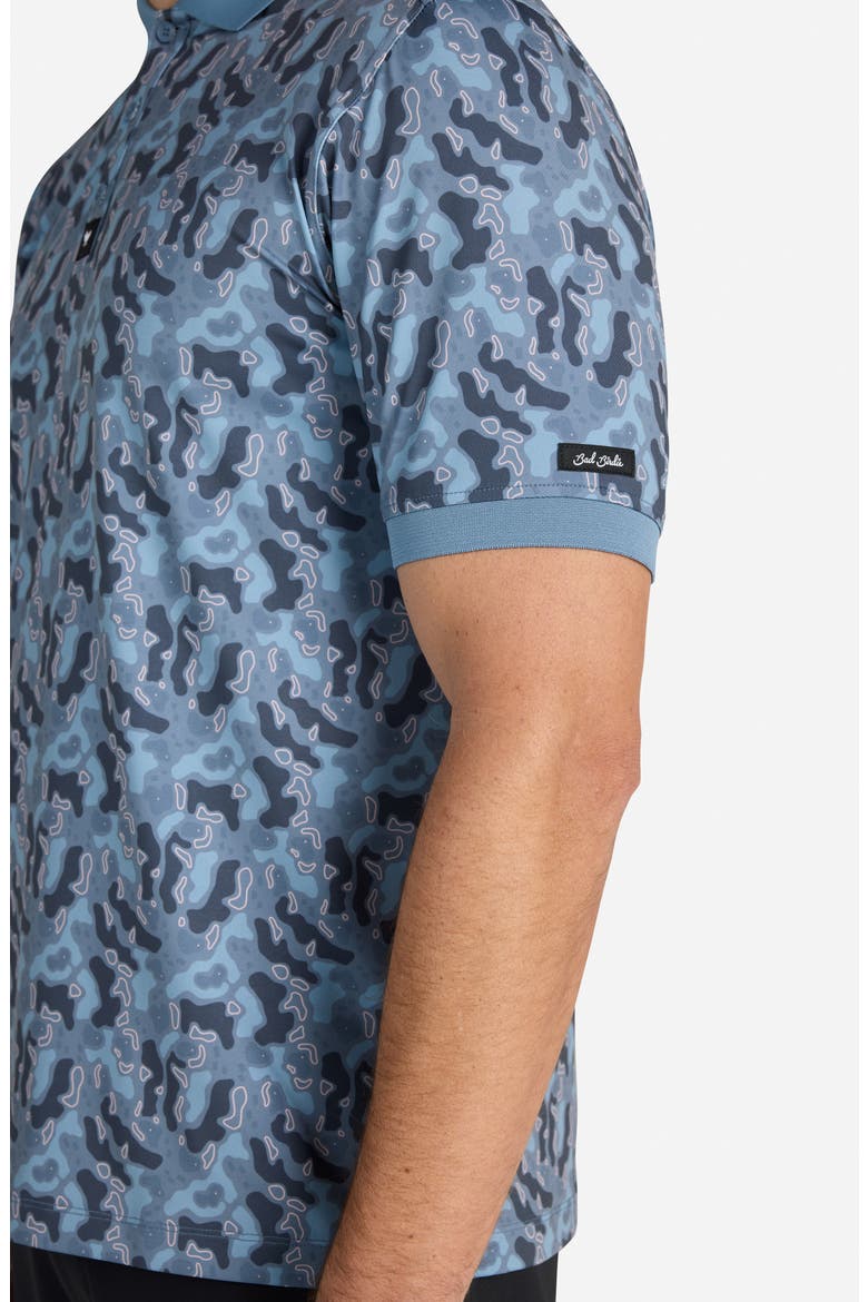 Rib Collar Polo, Alternate, color, TOPOGRAPHIC TRIUMPH