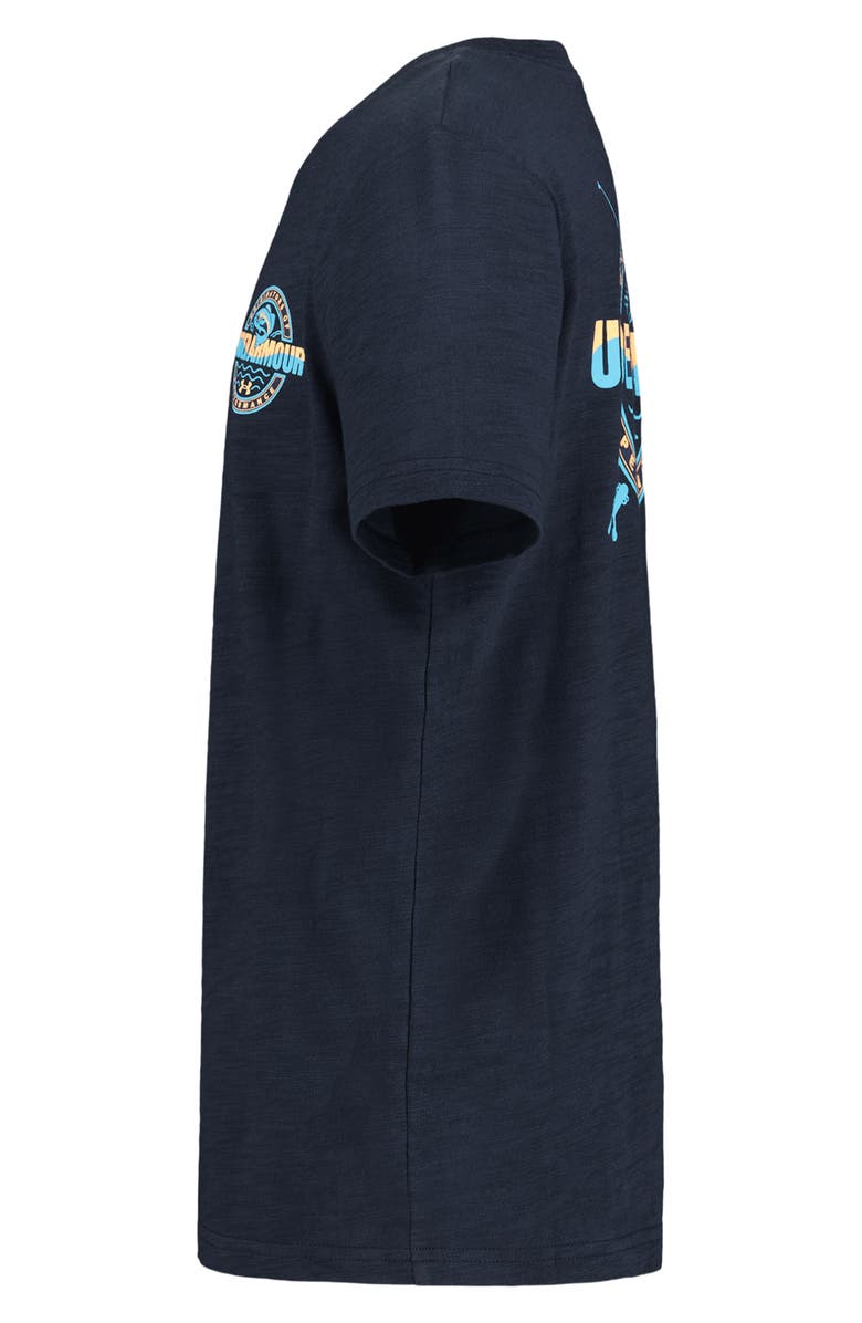 Under Armour Kids' Coastal Graphic T-Shirt, Alternate, color, Academy