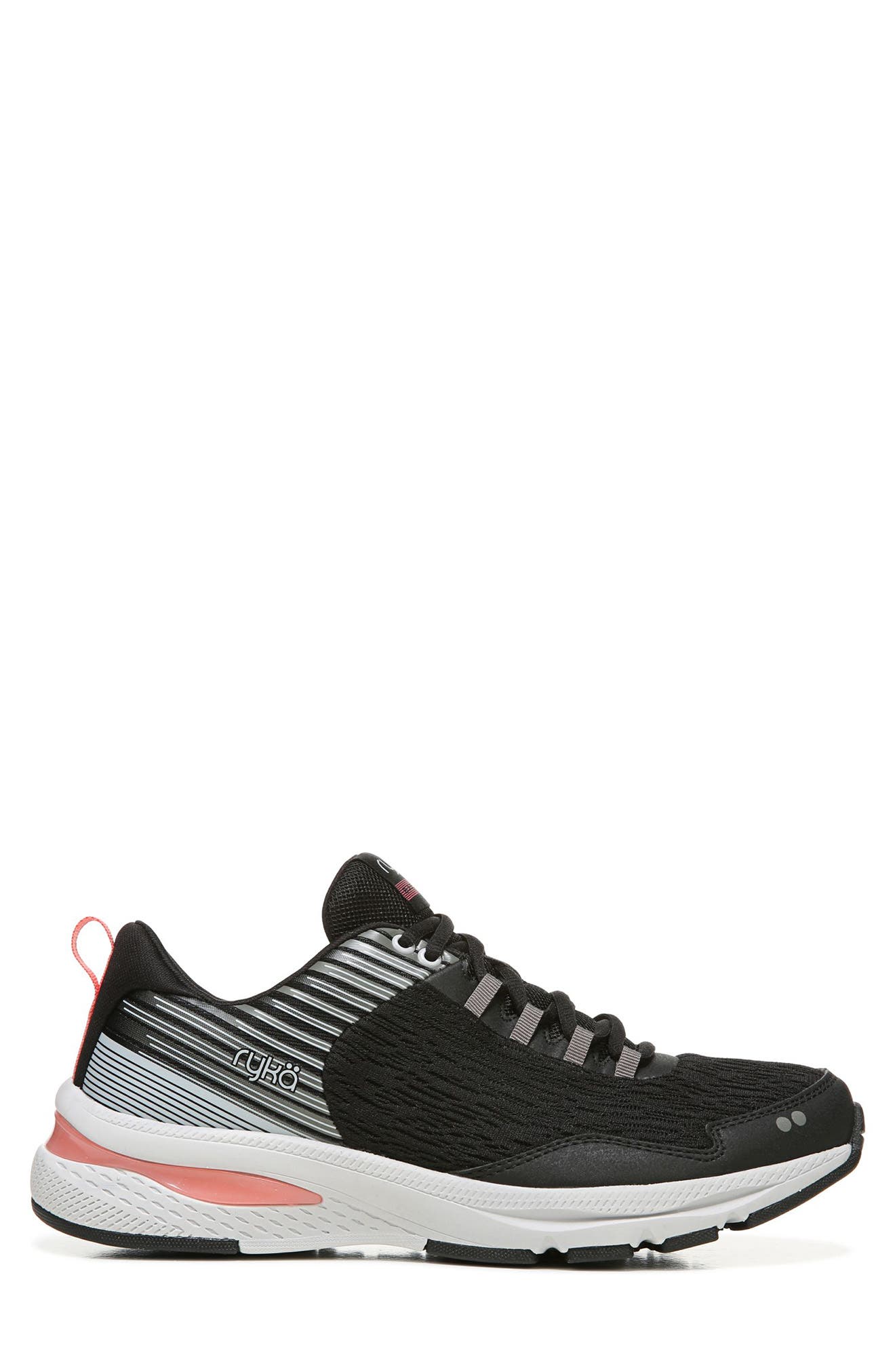 Ryka Balance Athletic Sneaker, Alternate, color, BLACK/ GREY