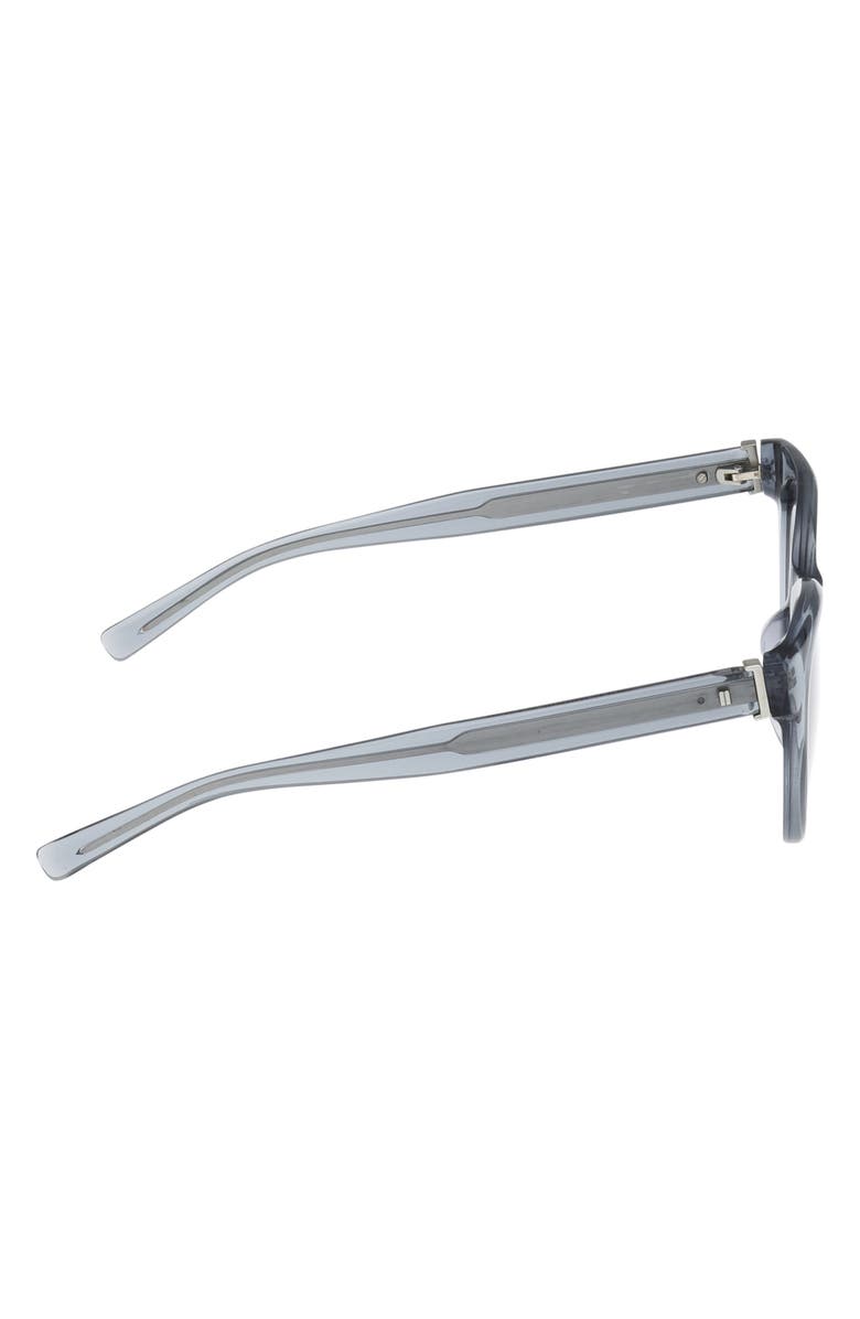 ABERCROMBIE & FITCH 52mm Gradient Cat Eye Sunglasses, Alternate, color, Grey/ Other / Gradient Blue