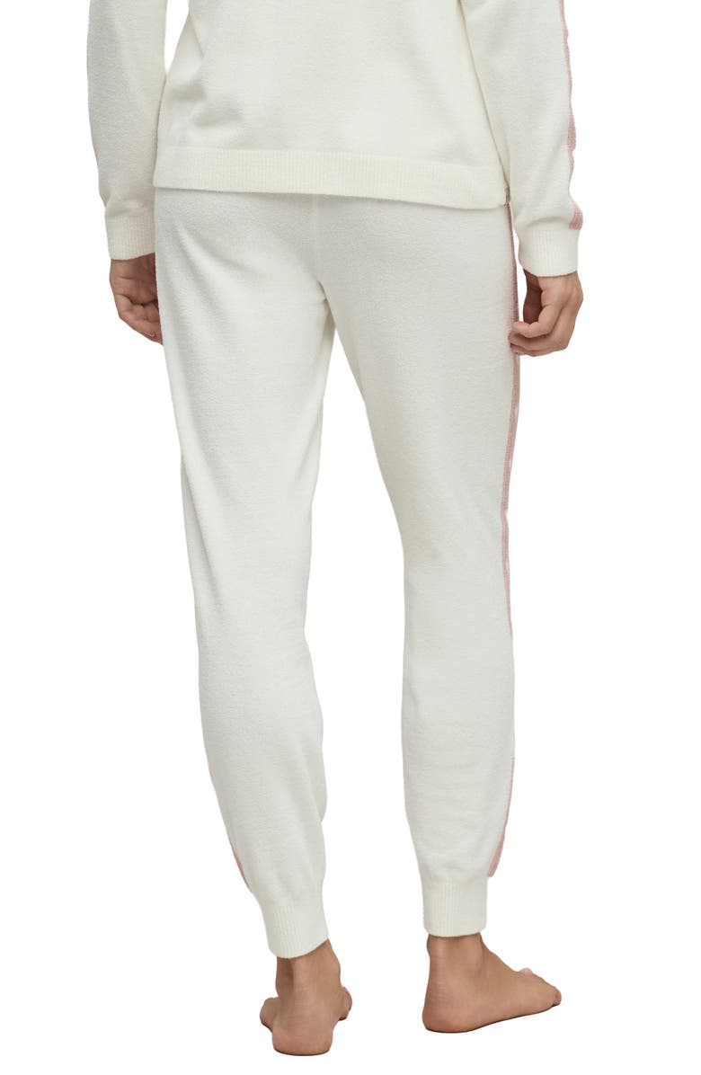 Barefoot Dreams<sup>®</sup> CozyChic<sup>®</sup> Ultra Lite<sup>®</sup> Heart Stripe Joggers, Alternate, color, Pearl-Bloom