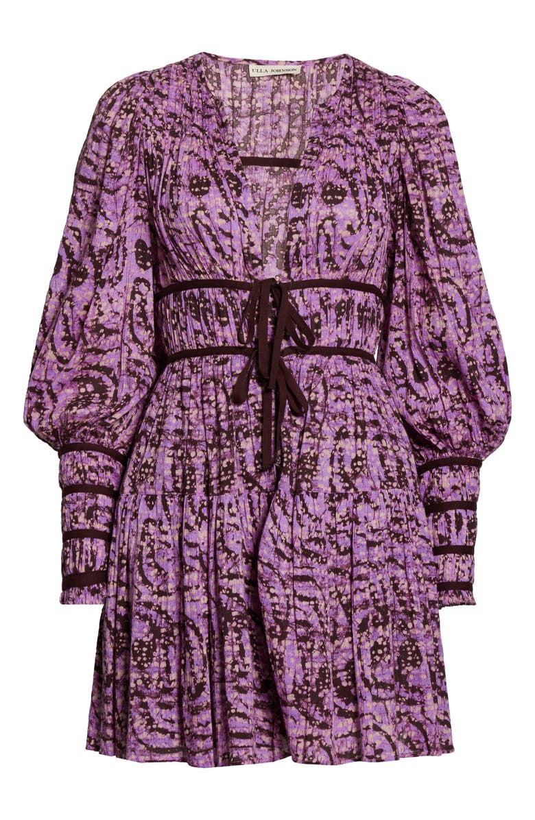 Ulla Johnson Kesia Long Sleeve Minidress, Alternate, color,