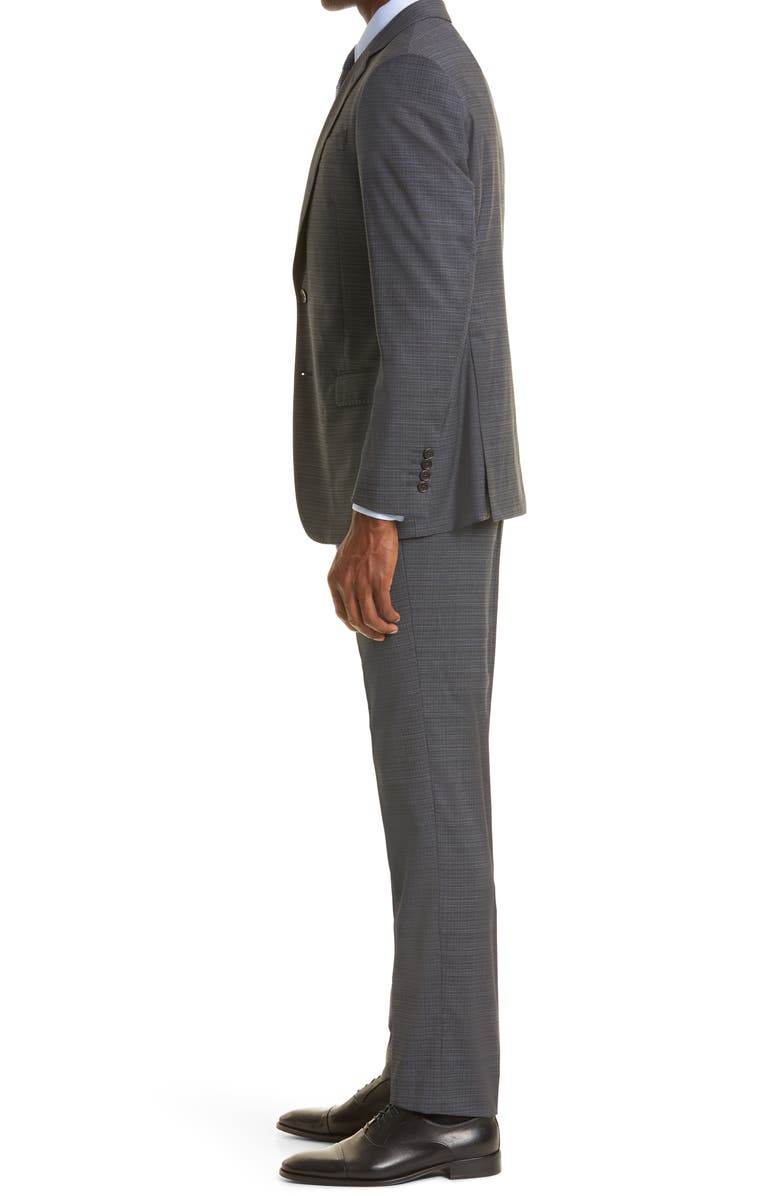 Emporio Armani G-Line Stretch Virgin Wool Suit, Alternate, color,