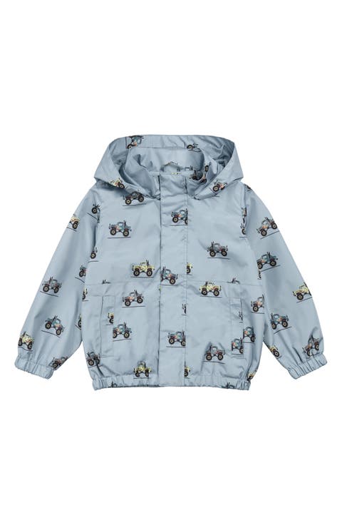 Hooded Windbreaker Jacket