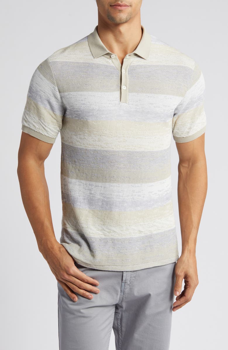 Robert Barakett Rustico Pima Cotton Polo, Main, color, 