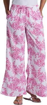 Coolibar Women's Lynsu Wide Leg Pants with Overlap Detail, UPF 50+ Sun Protection