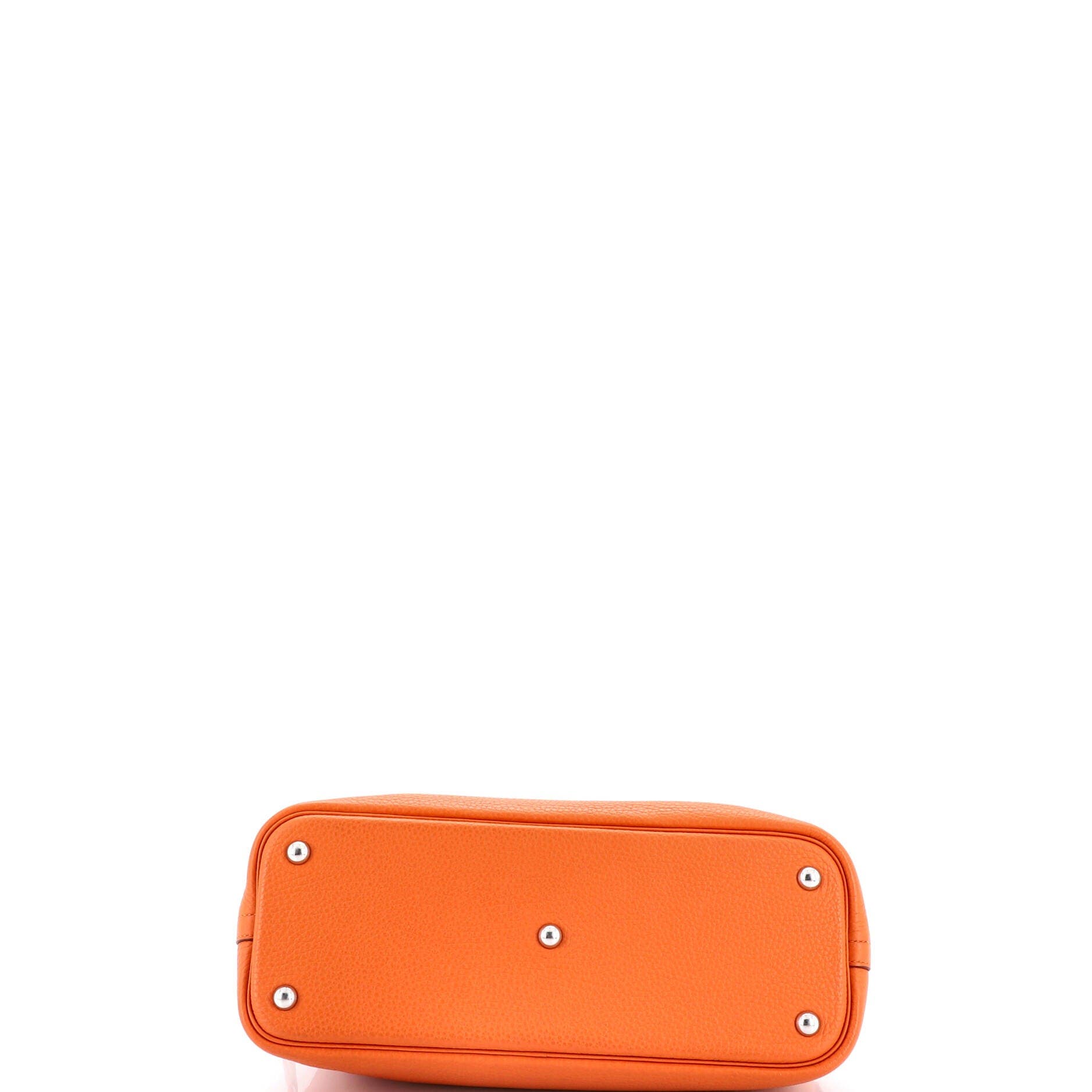 Pre-Owned Hermes Bolide Bag Clemence 31, Alternate, color, Orange H